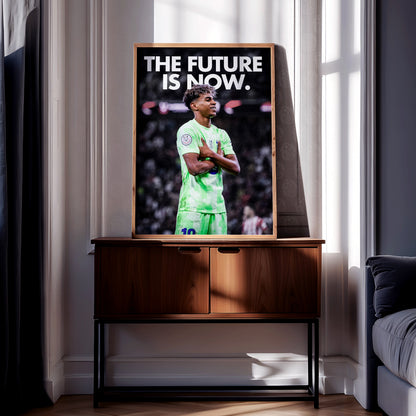 Lamine Yamal 'Future Is Now' Poster