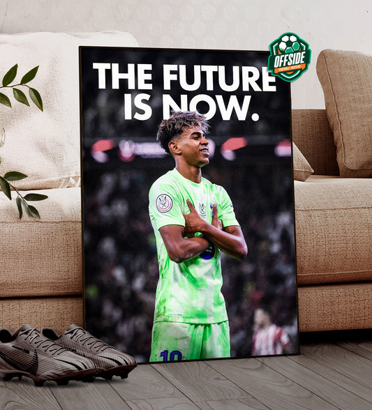 Lamine Yamal 'Future Is Now' Poster