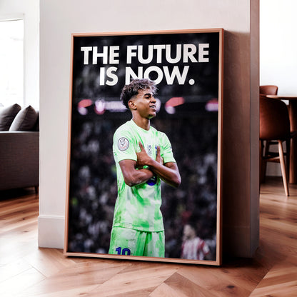 Lamine Yamal 'Future Is Now' Poster