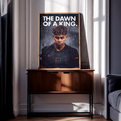 Lamine Yamal 'Dawn Of A King' Poster