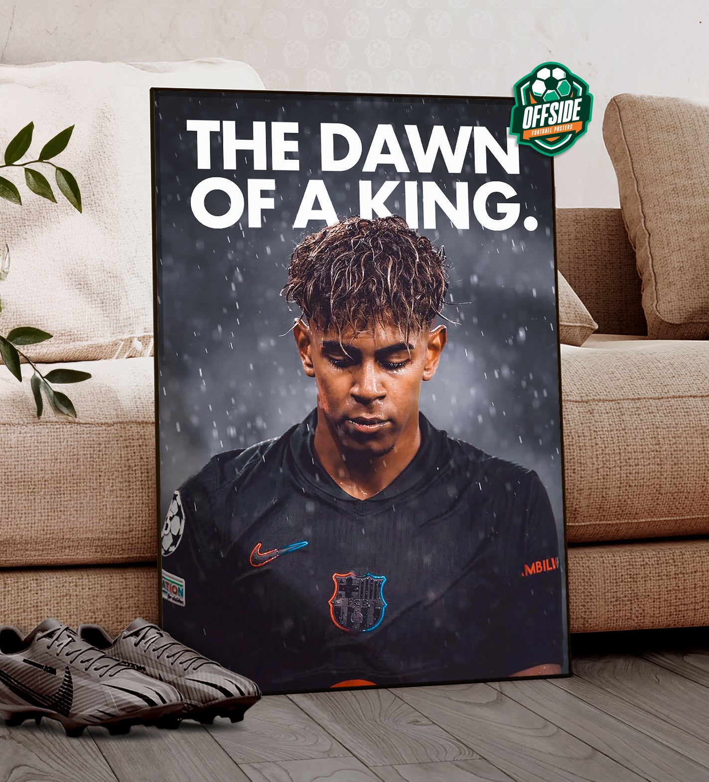 Lamine Yamal 'Dawn Of A King' Poster
