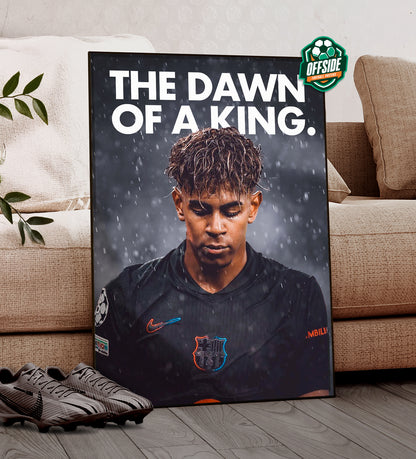 Lamine Yamal 'Dawn Of A King' Poster