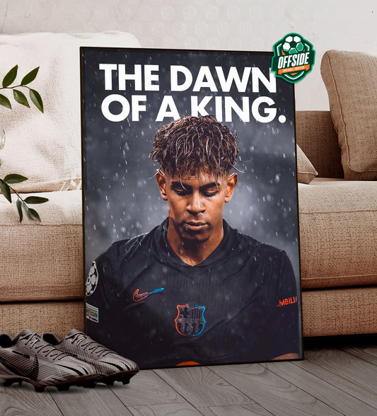 Lamine Yamal 'Dawn Of A King' Poster