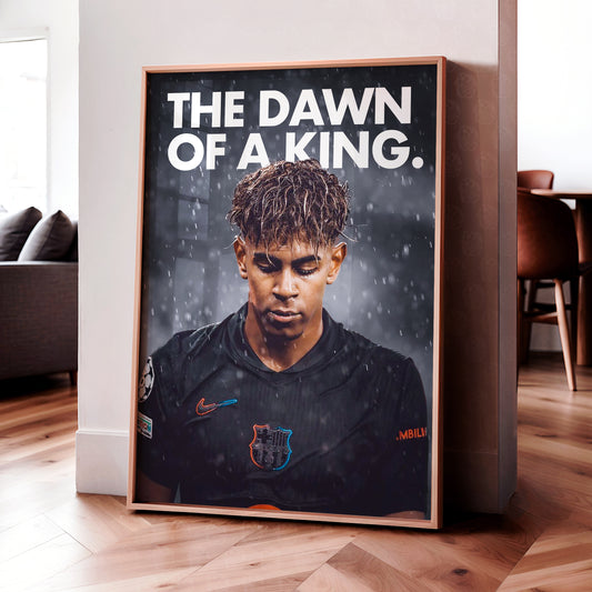 Lamine Yamal 'Dawn Of A King' Poster