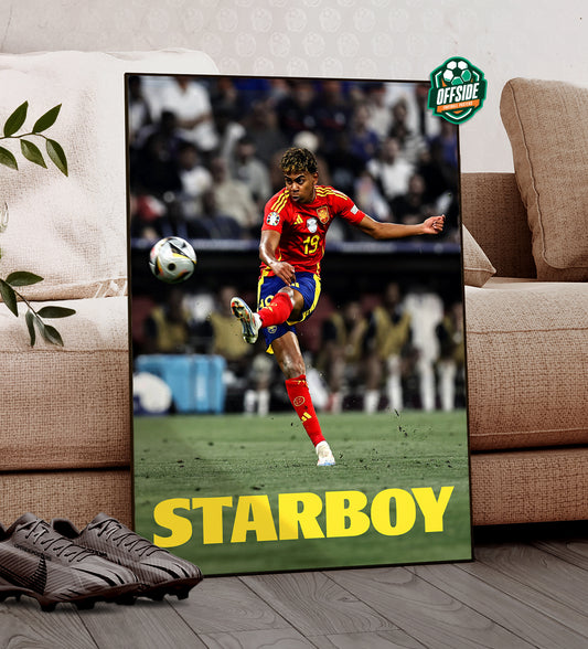 Lamine Yamal 'Starboy' Poster