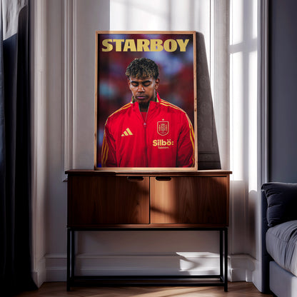 Lamine Yamal 'Starboy' Poster