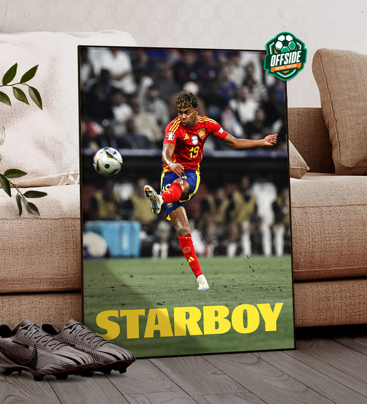 Lamine Yamal 'Starboy' Poster