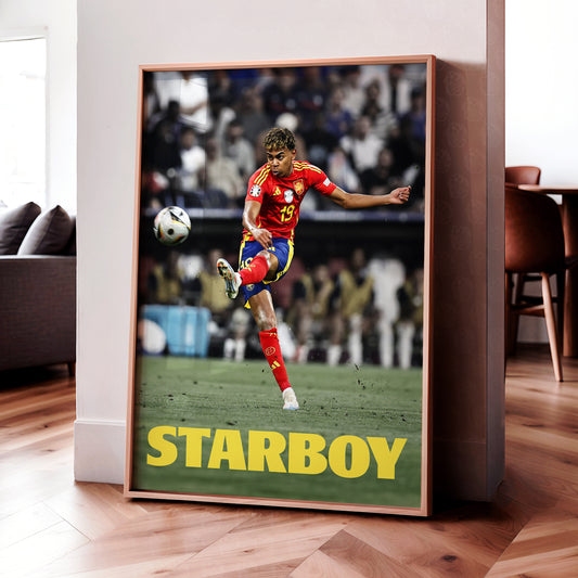 Lamine Yamal 'Starboy' Poster