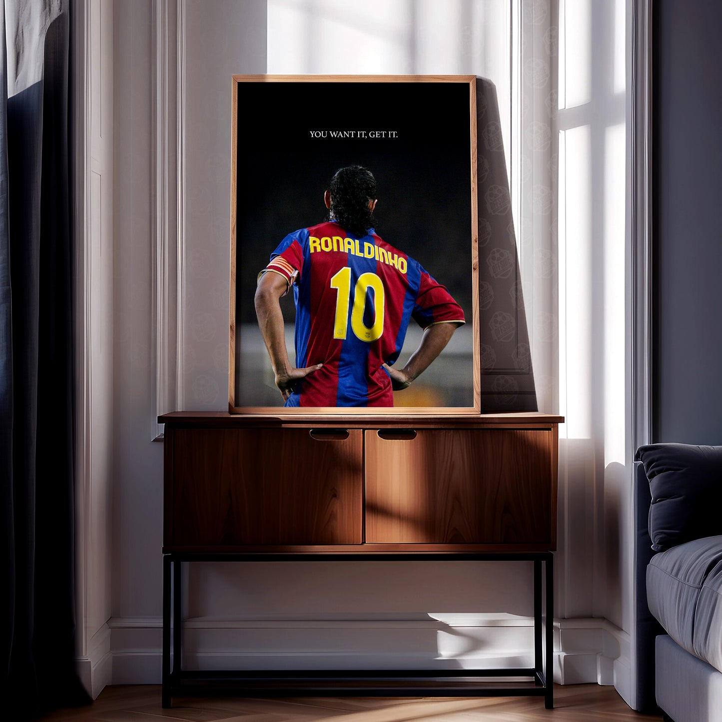 Ronaldinho 'You Want It, Get It.' Poster