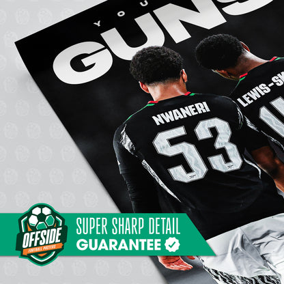 Nwaneri & Lewis-Skelly 'Young Guns' Poster