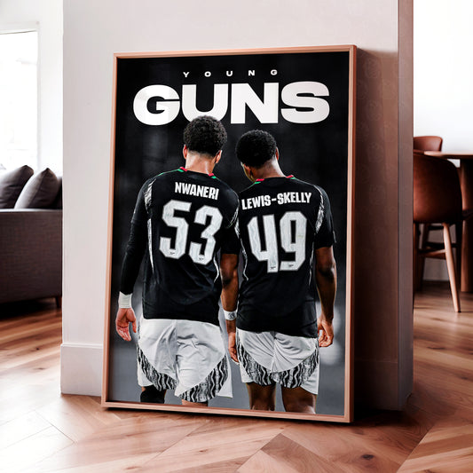 Nwaneri & Lewis-Skelly 'Young Guns' Poster