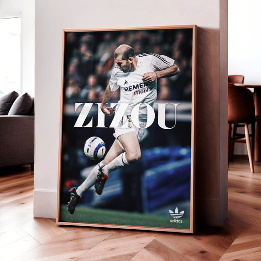 Zinedine Zidane Poster