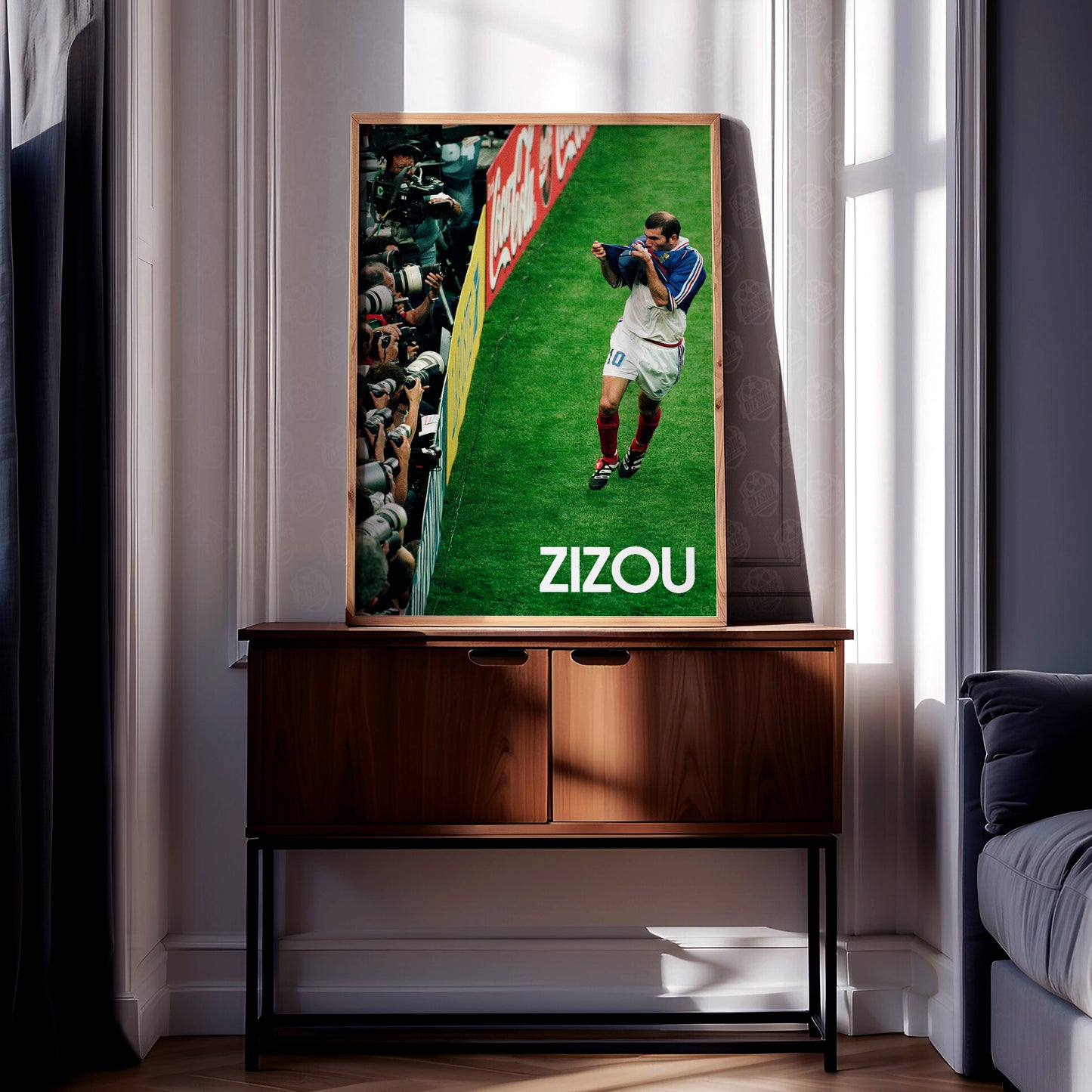 Zinedine Zidane 'Zizou' Poster