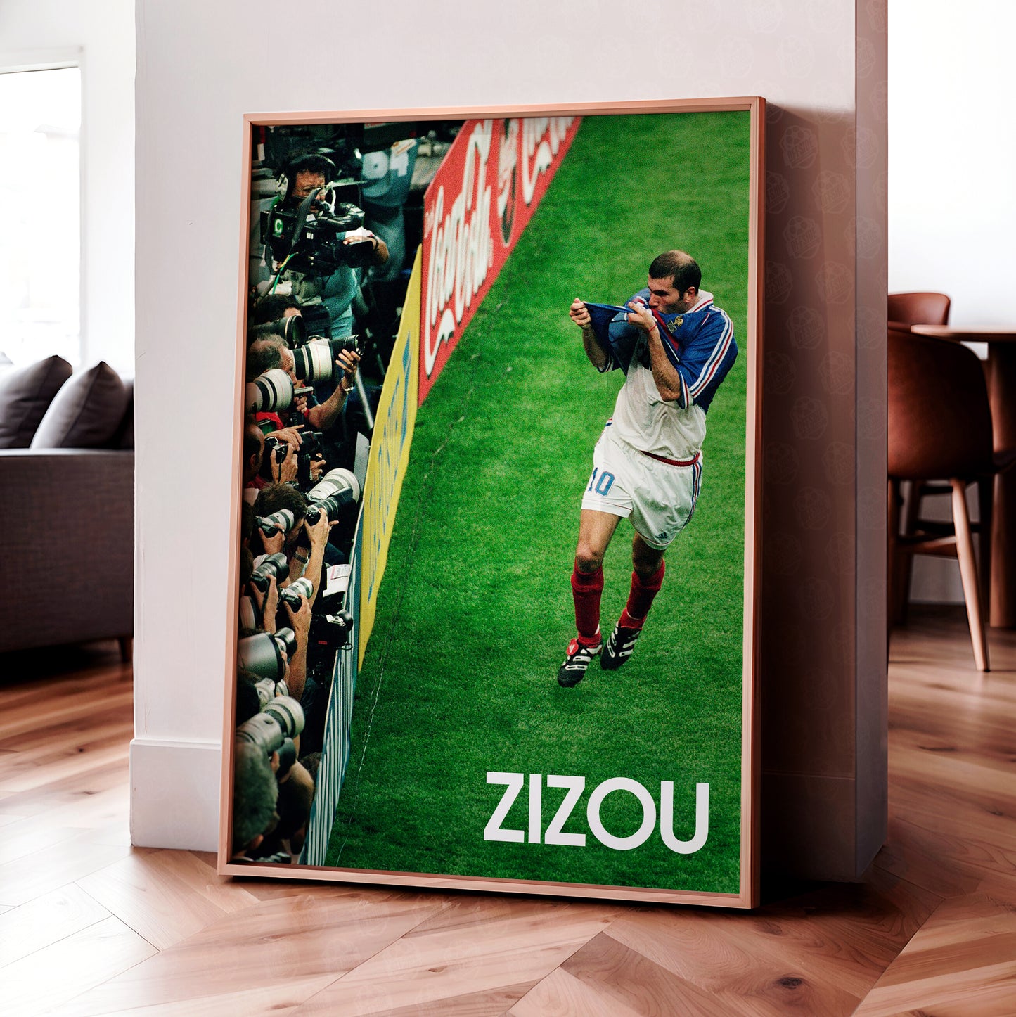 Zinedine Zidane 'Zizou' Poster