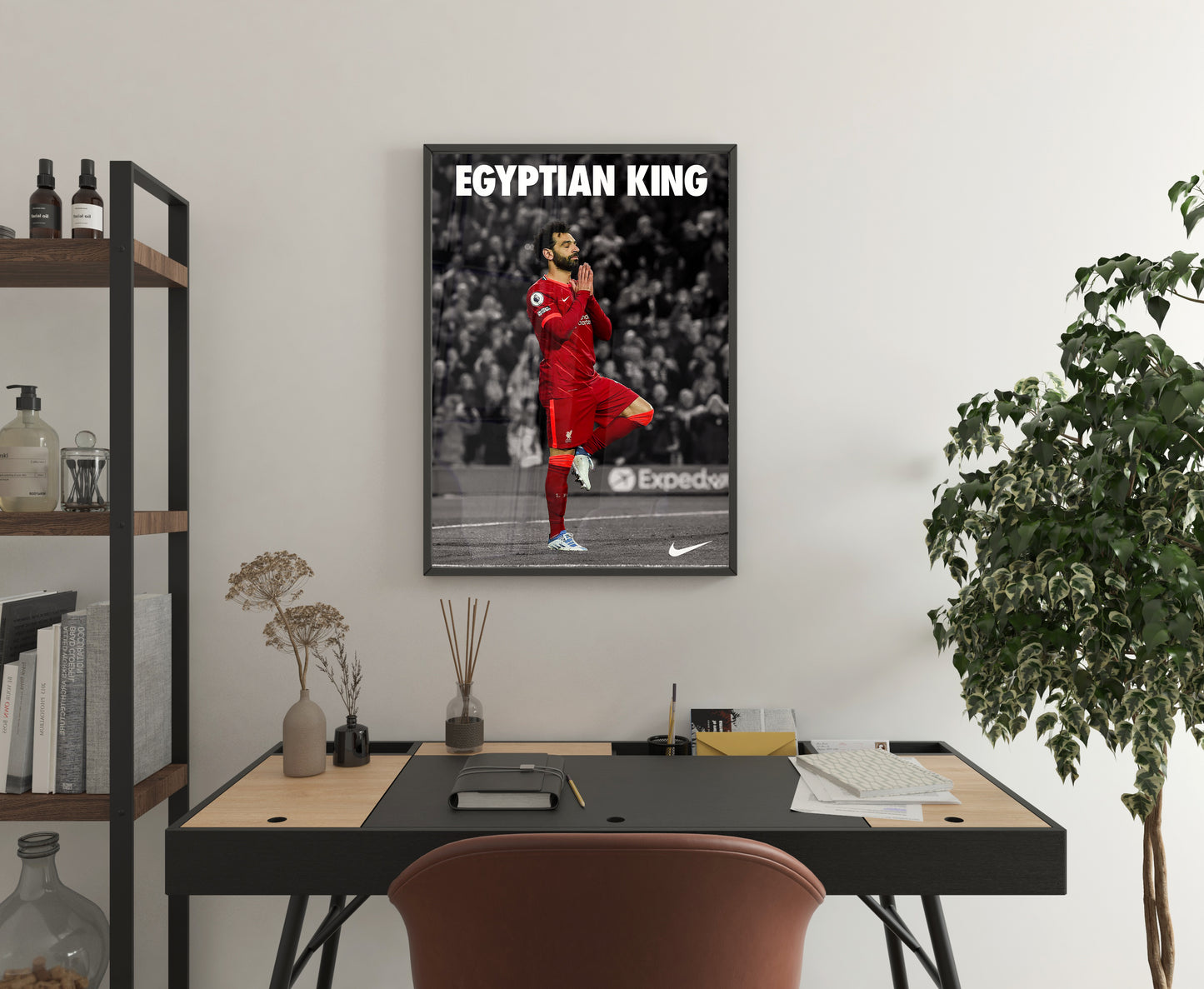 Mo Salah 'Egyptian King' Poster