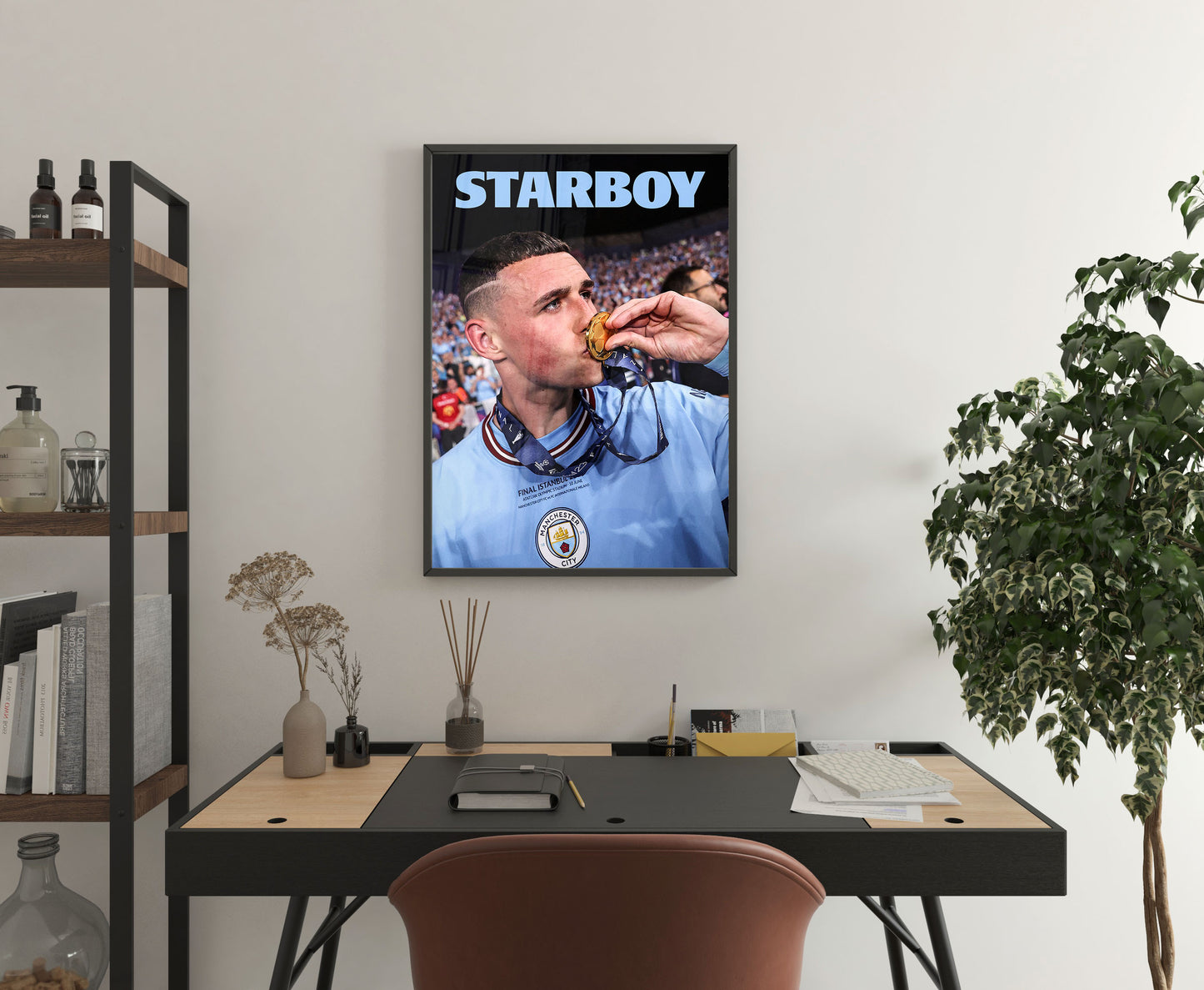 Phil Foden 'Starboy' Poster