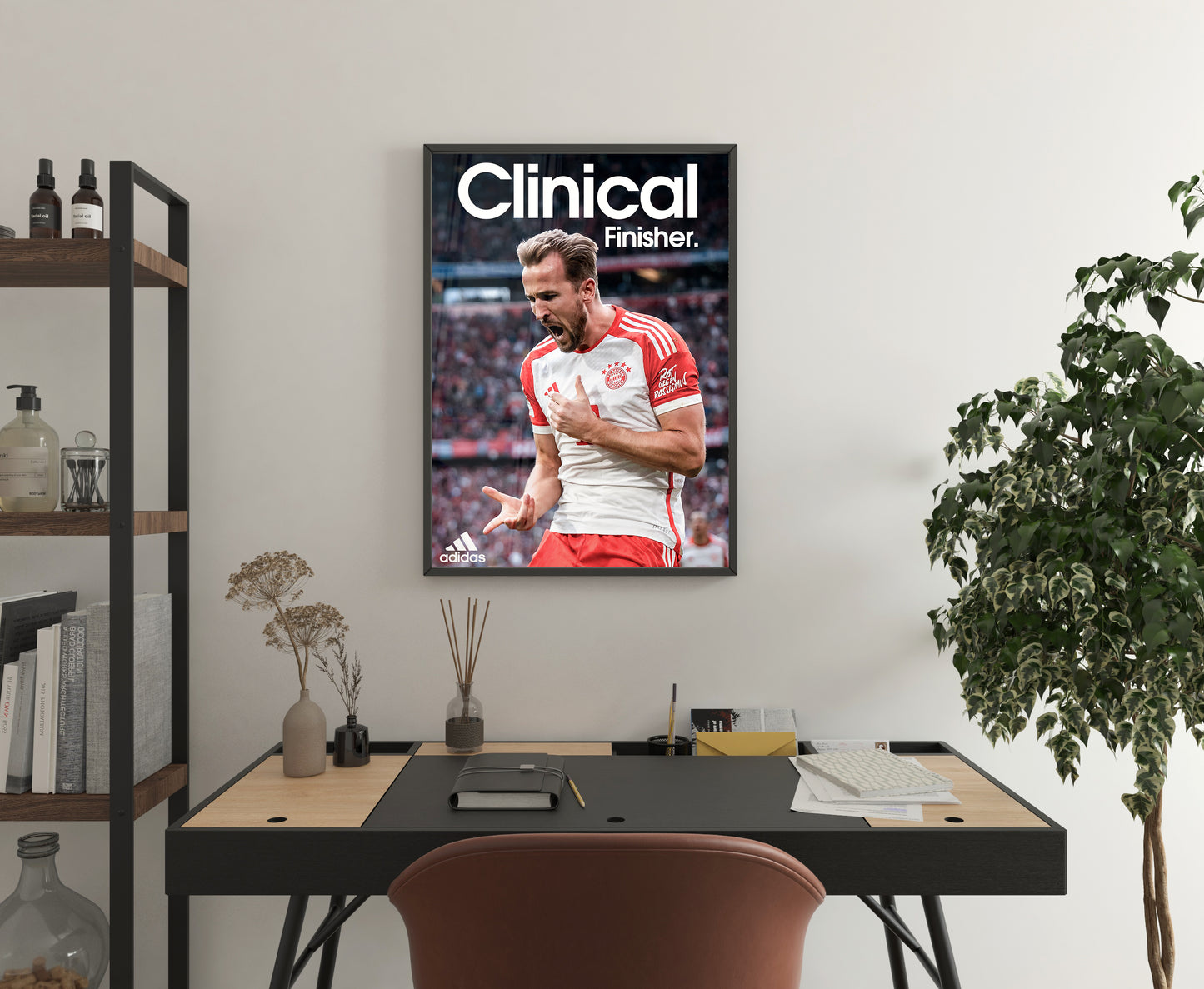 Harry Kane 'Clinical Finisher' Poster