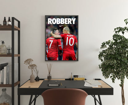 Robben & Ribery 'Robbery' Poster