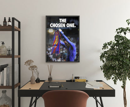 Messi 'The Chosen One' Poster