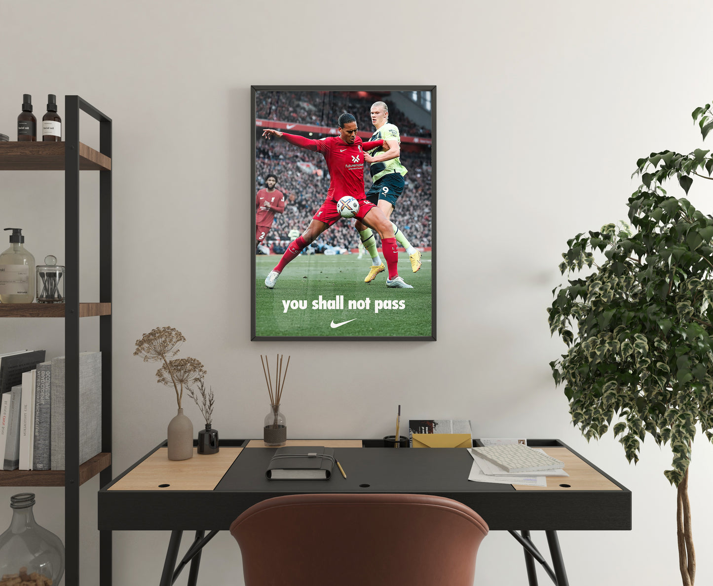 Virgil van Dijk 'You Shall Not Pass' Poster