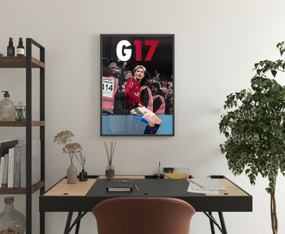 Alejandro Garnacho 'G17' Poster