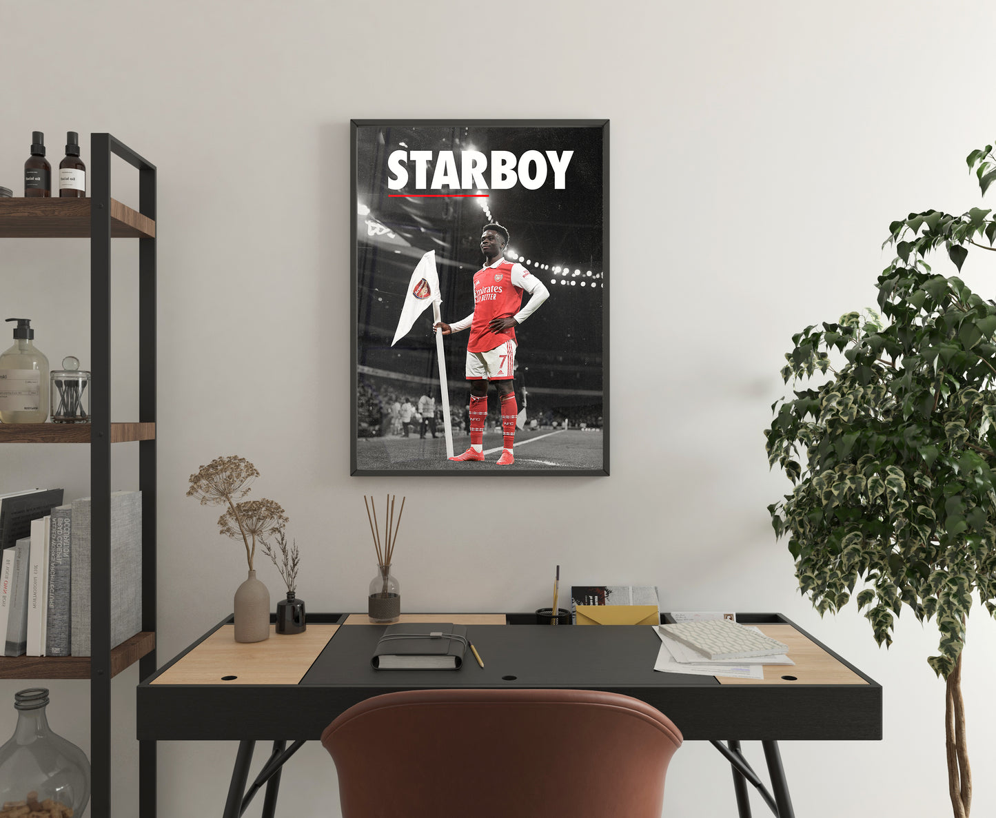 Bukayo Saka 'Starboy' Poster