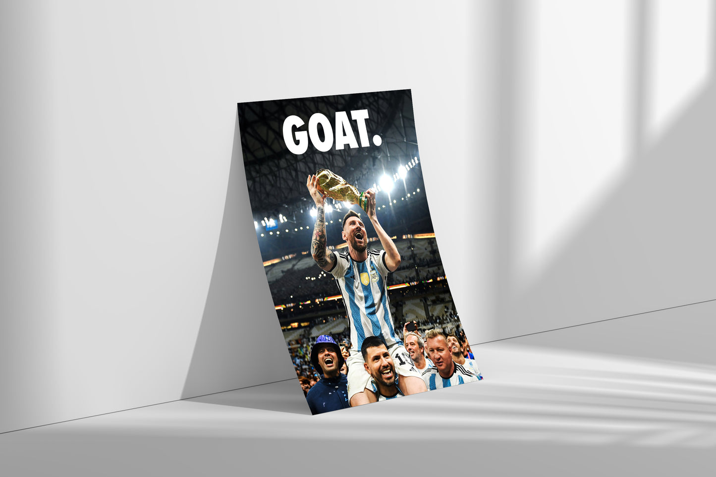 Messi 'GOAT' Poster