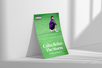 Lionel Messi 'Calm Before The Storm' Poster