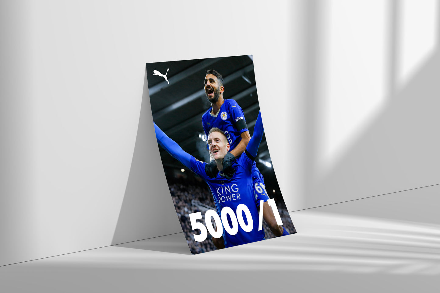 Leicester City '5000/1'  Poster