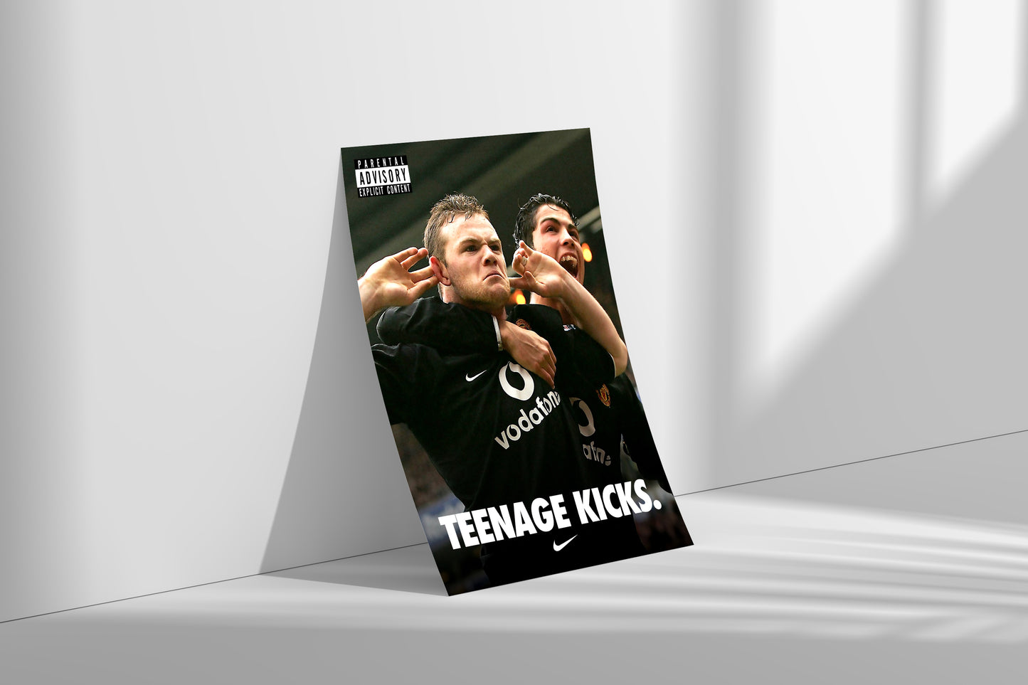 Manchester United 'Teenage Kicks' Poster