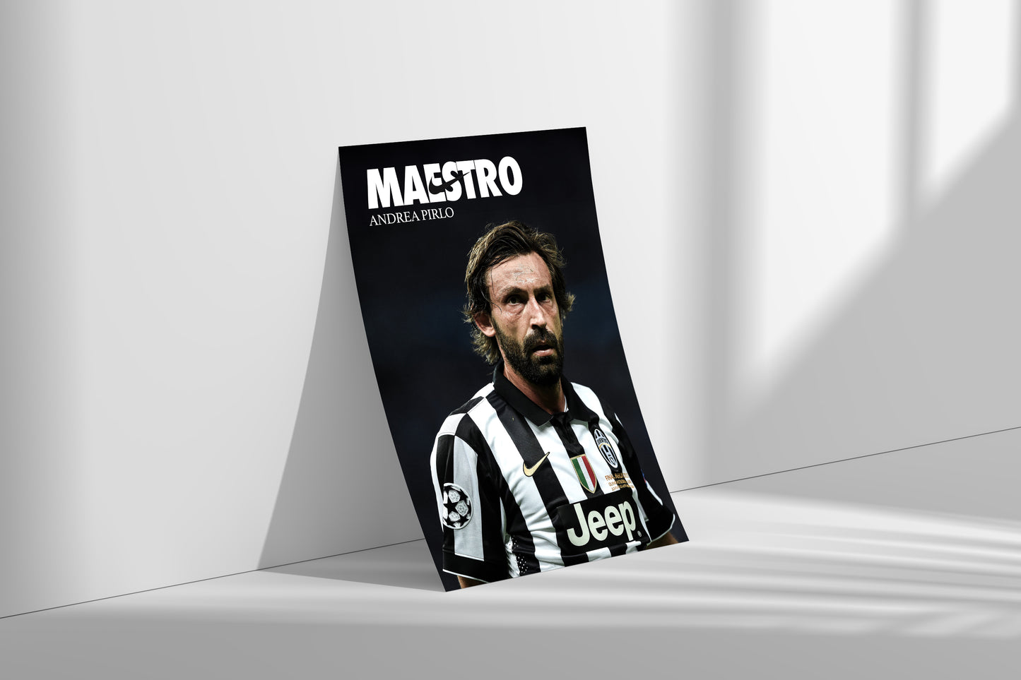 Andrea Pirlo 'Maestro' Poster