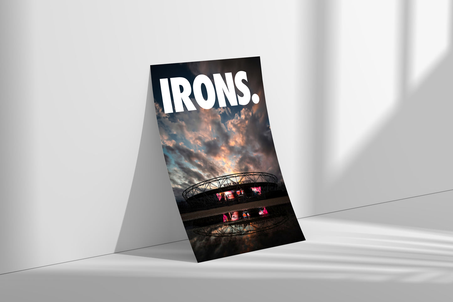 West Ham United 'Irons' Poster