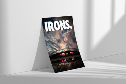 West Ham United 'Irons' Poster