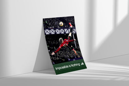 Alejandro Garnacho Bicycle Kick Poster