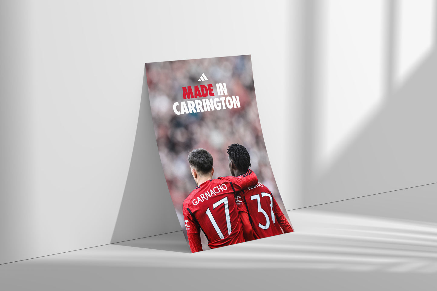 Manchester United 'Made In Carrington' Poster