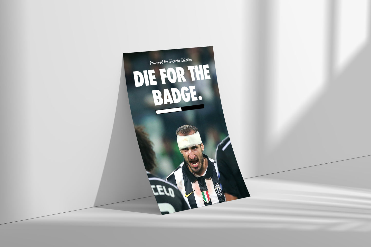 Giorgio Chiellini 'Die For The Badge' Poster