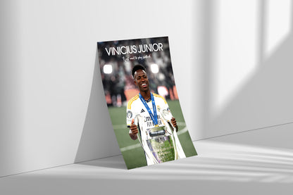 Vinicius Junior 'Football' Poster