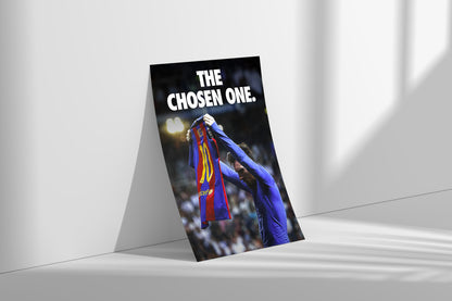 Messi 'The Chosen One' Poster