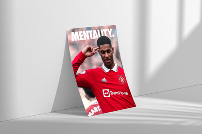 Marcus Rashford 'Mentality' Poster