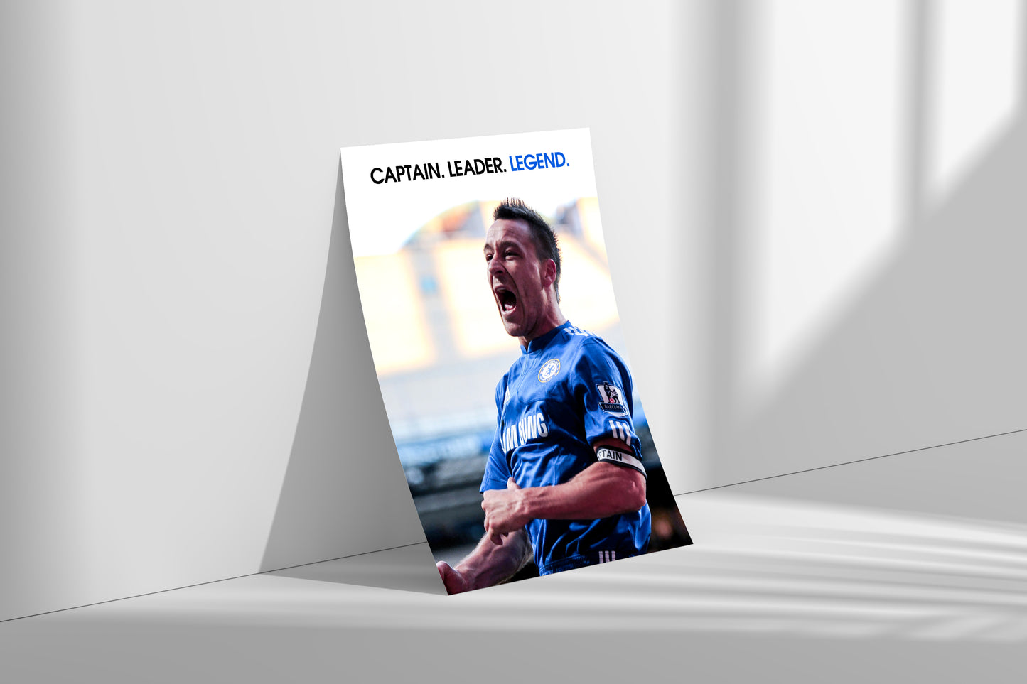 John Terry 'Captain. Leader. Legend.' Poster