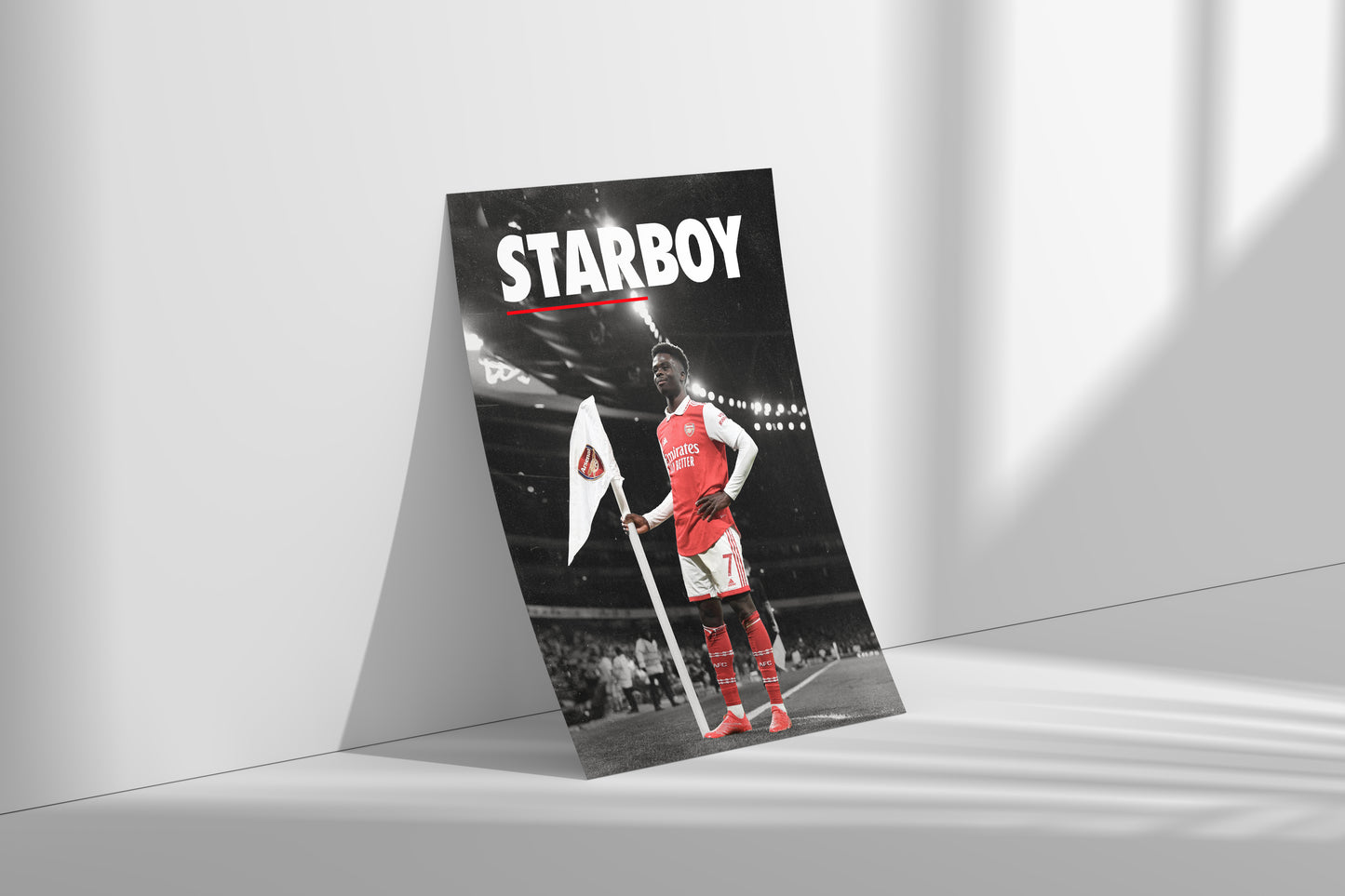 Bukayo Saka 'Starboy' Poster