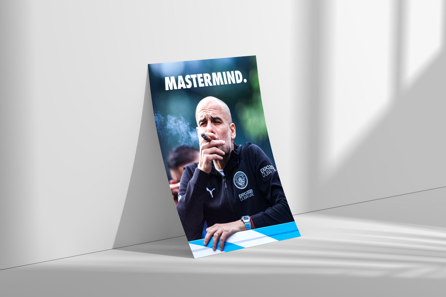 Pep Guardiola 'Mastermind' Poster