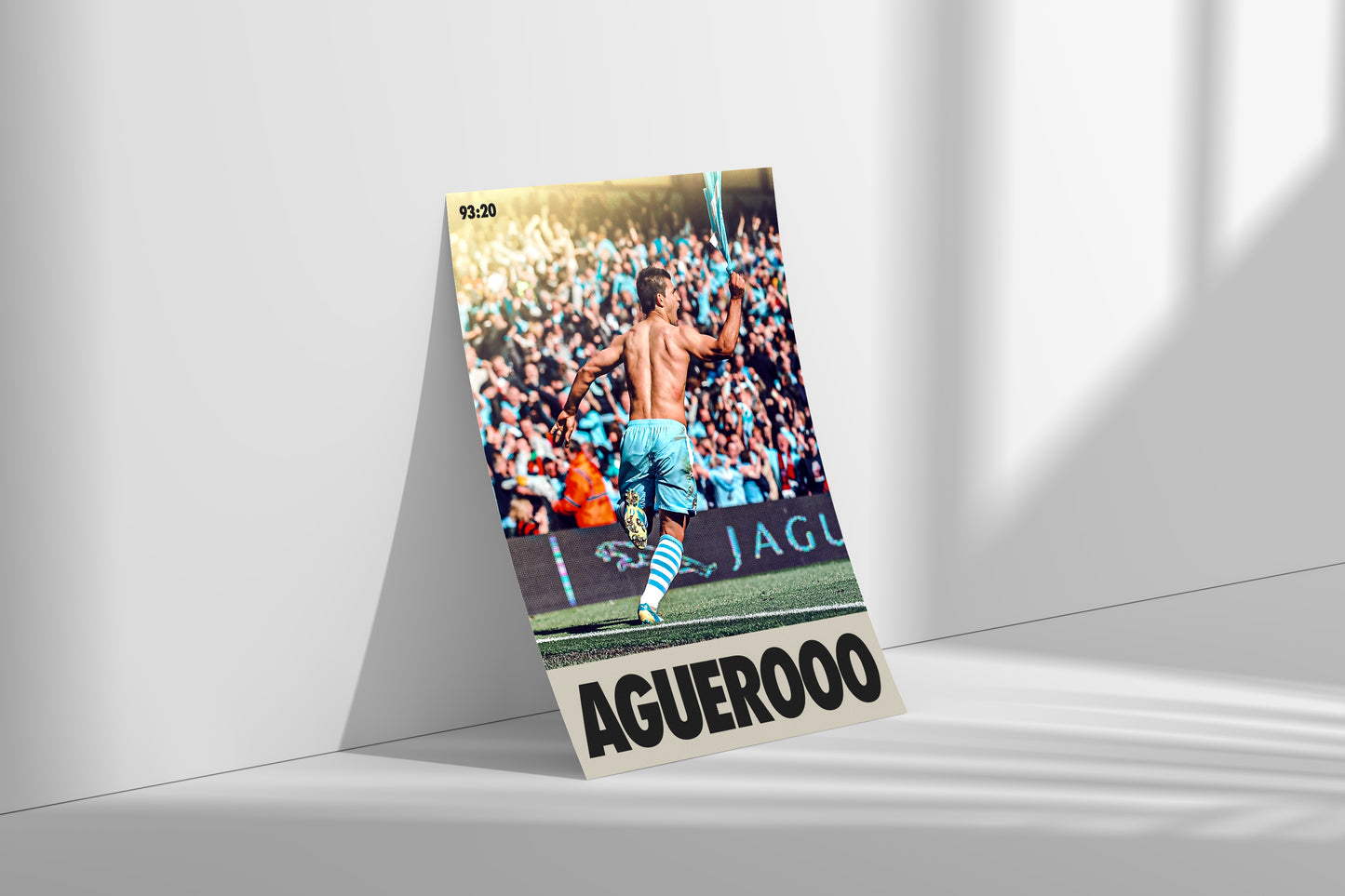 Manchester City 'Aguerooo' Poster