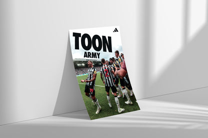 Newcastle United 'Toon Army' Poster