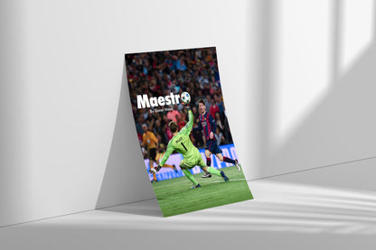 Lionel Messi 'Maestro' Poster