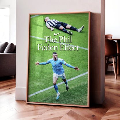 Phil Foden 'Effect' Poster