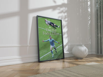 Phil Foden 'Effect' Poster