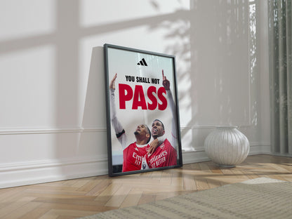 Saliba & Gabriel 'You Shall Not Pass' Poster
