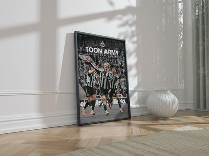 Newcastle United 'Toon Army' Poster