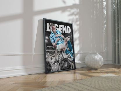 Kevin De Bruyne 'Legend' Poster